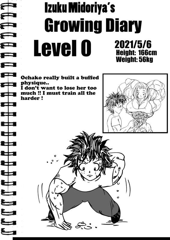 Izuku Midoriya's growing diaries page 1 full