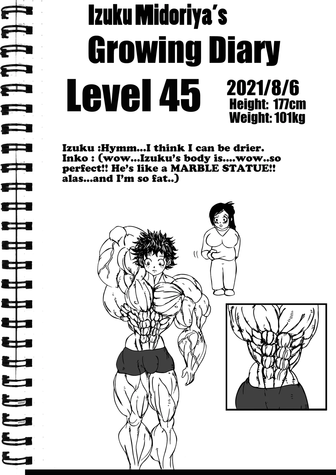 Izuku Midoriya's growing diaries page 10 full