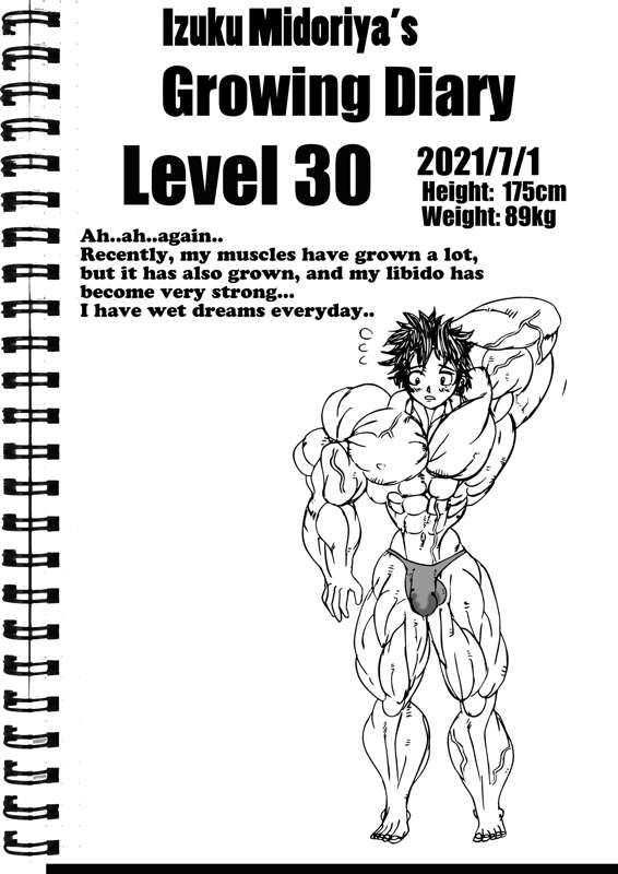 Izuku Midoriya's growing diaries page 7 full