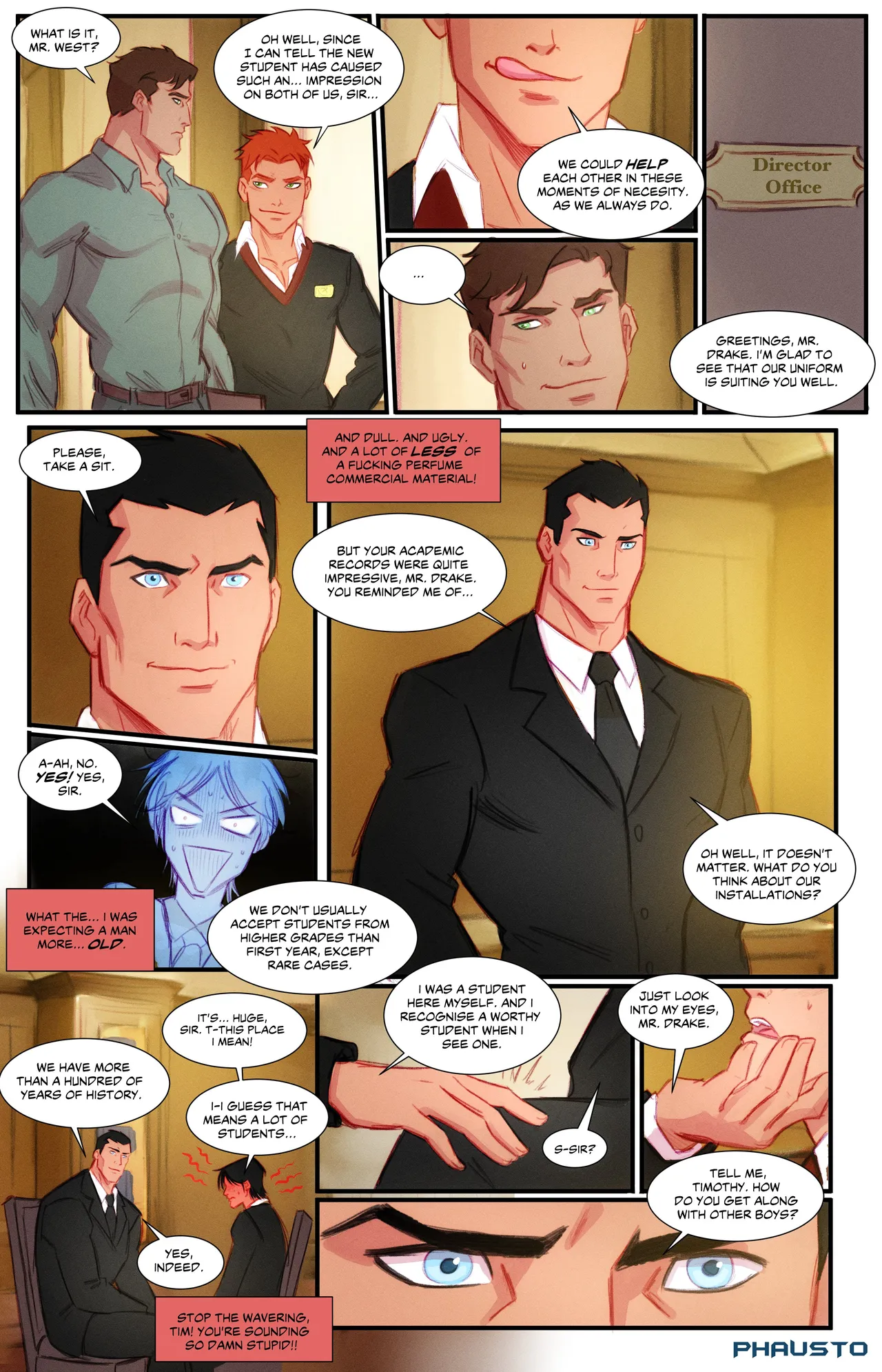 Gotham Academy 1  HD page 4 full