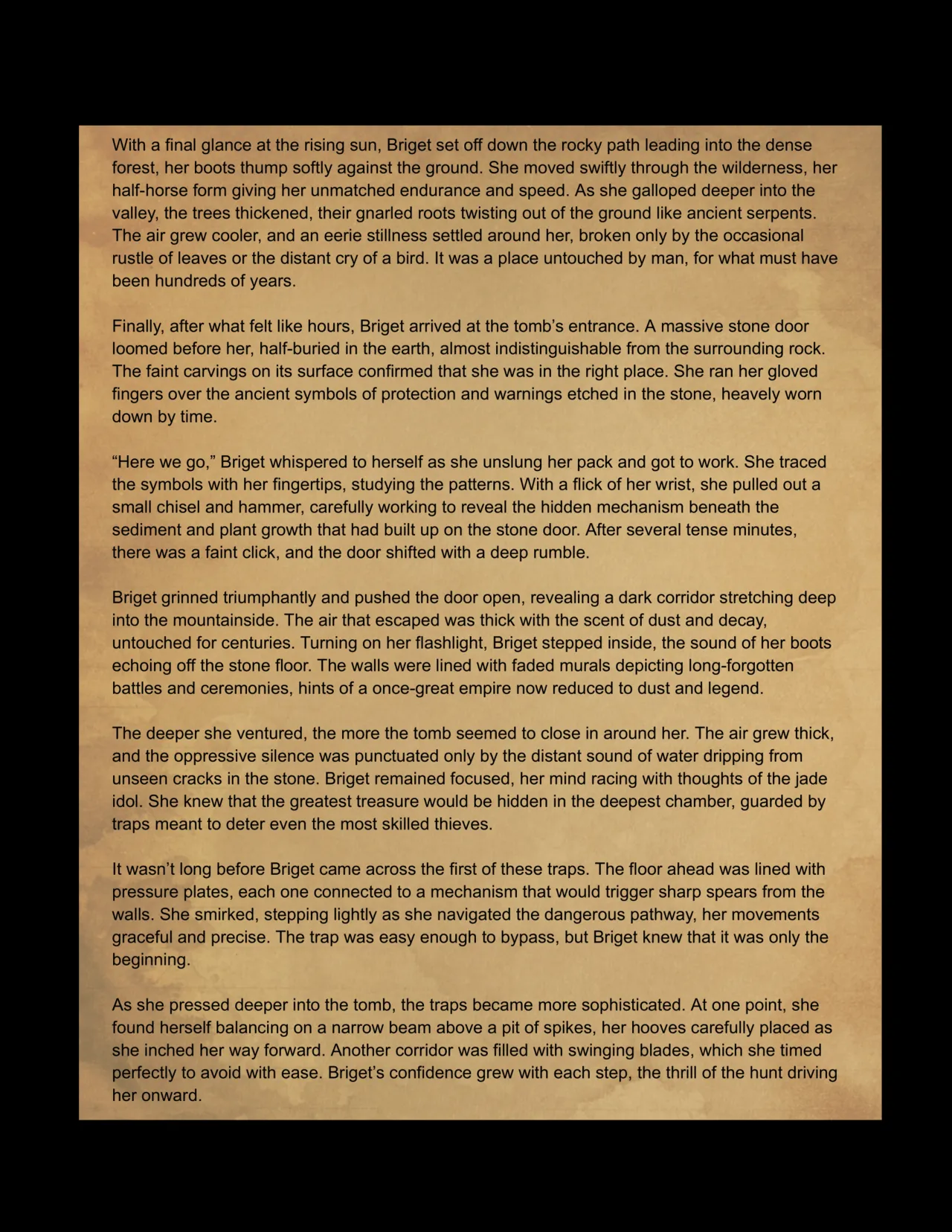 Briget Masterson and the Belly Trap of The Jade Serpent page 2 full