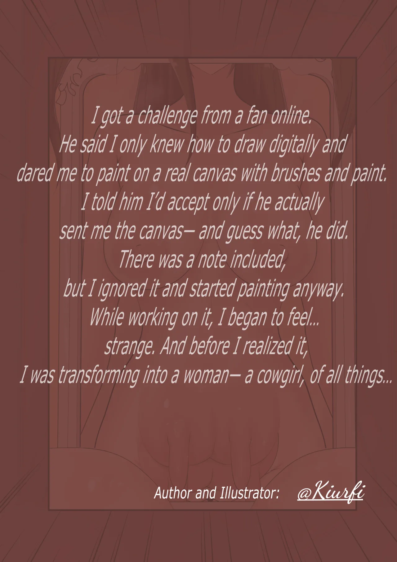 Cowgirl TF/TG First person page 2 full