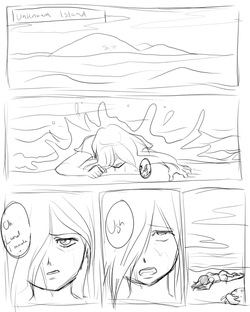 The Island of Doctor Moreau: Comic sketches