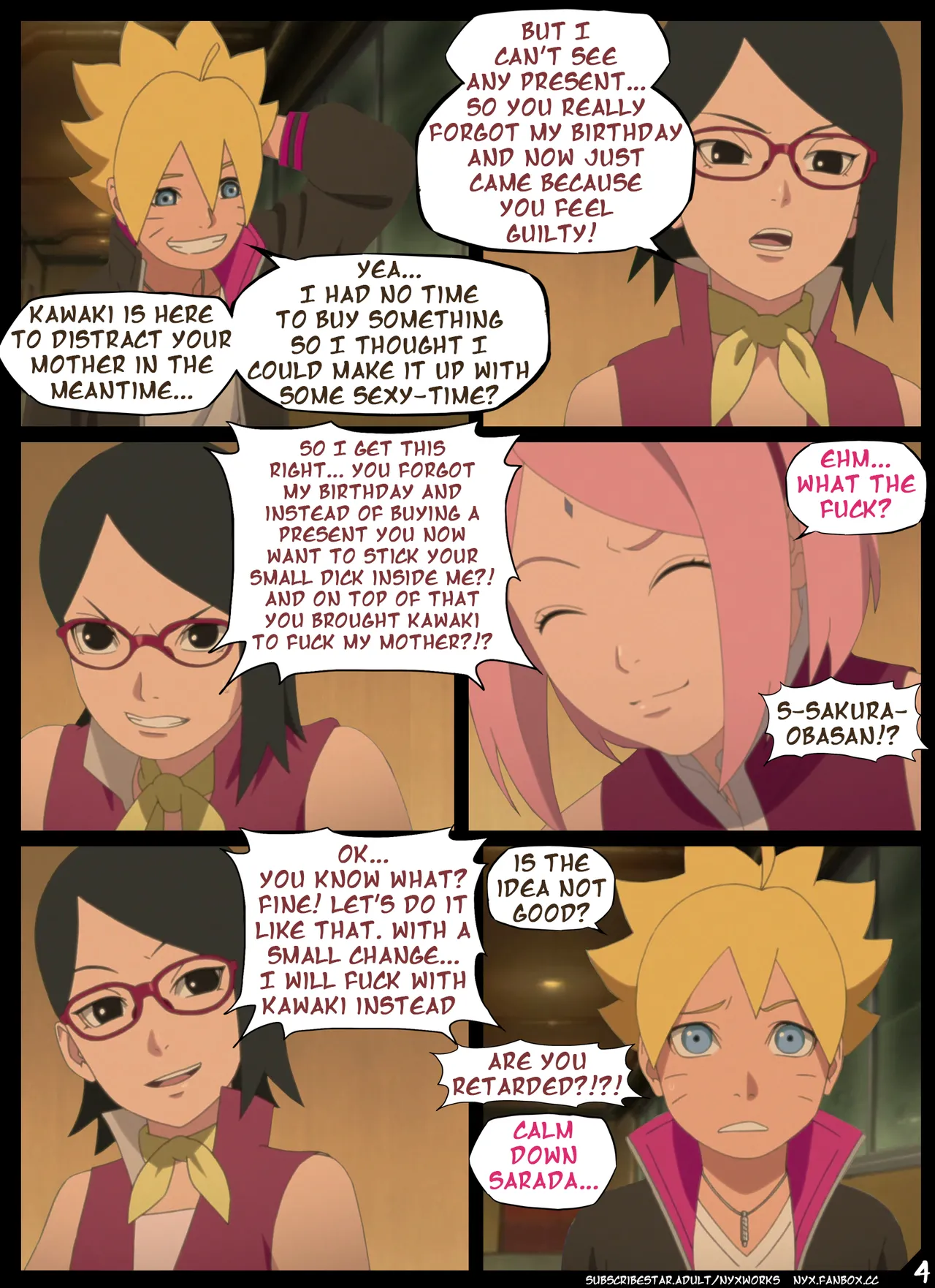 The Forgotten Birthday page 5 full