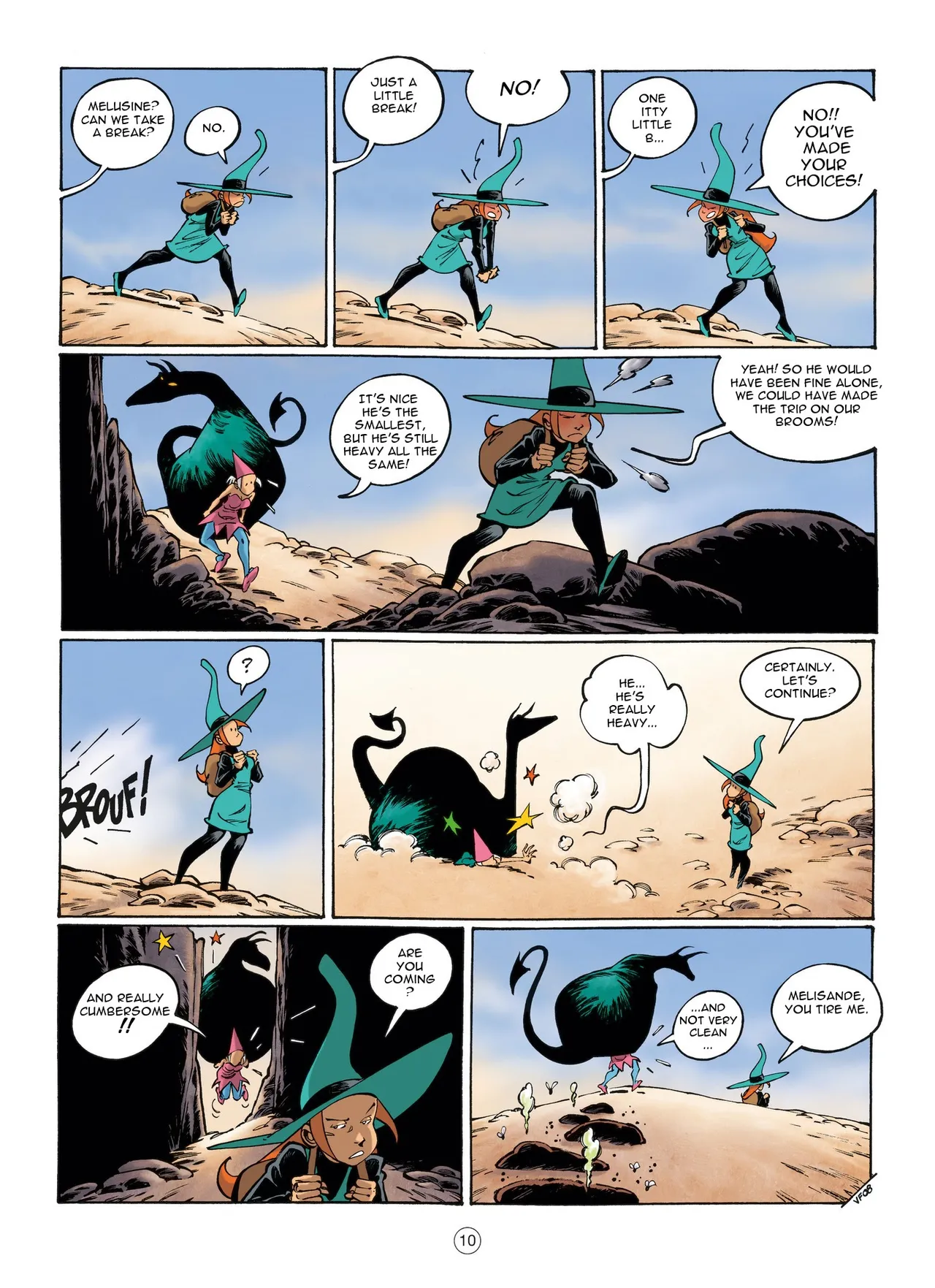 Mélusine #24 - Gilson & Clarke - The Ghost Town, 2016 page 10 full