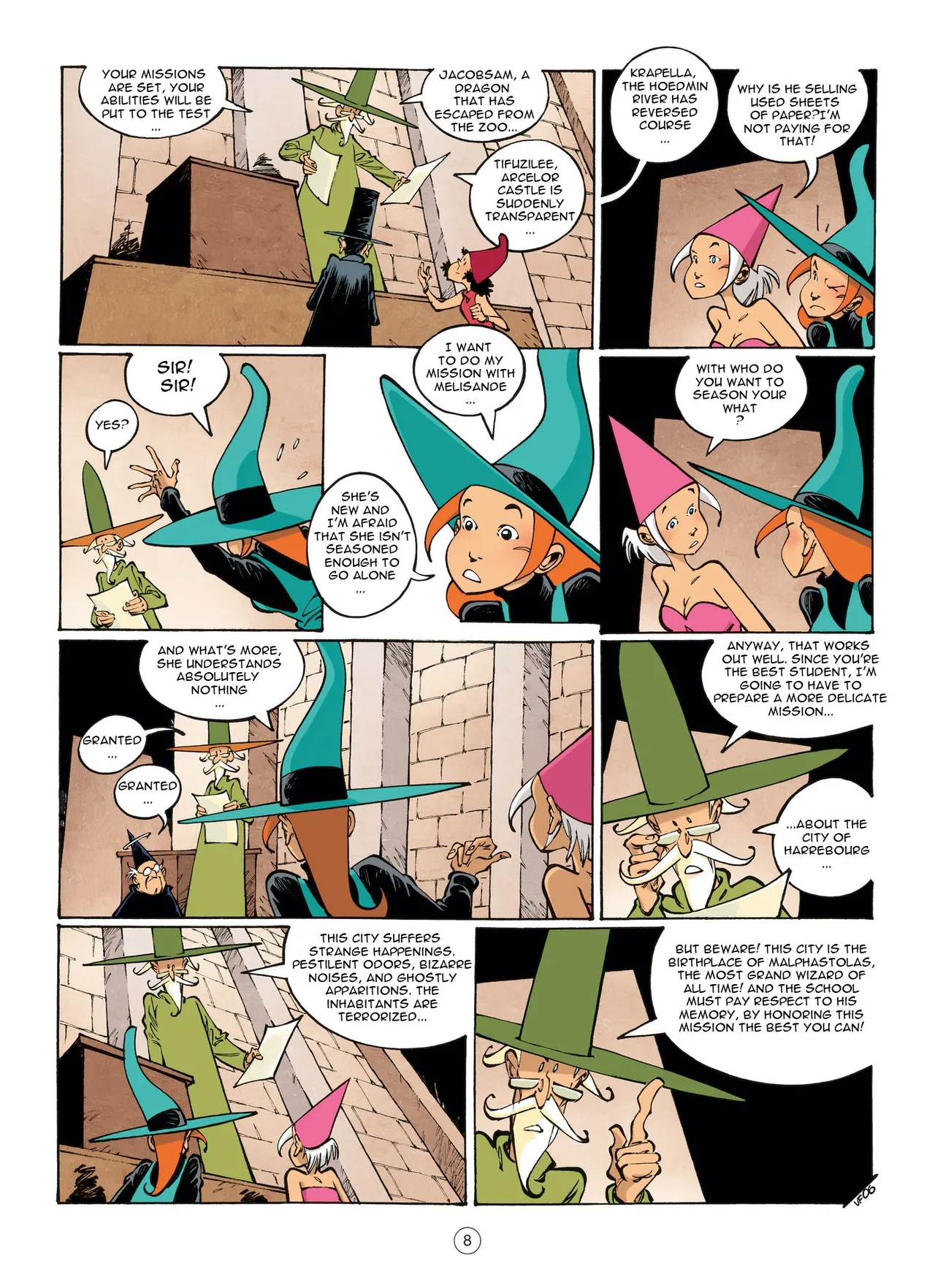 Mélusine #24 - Gilson & Clarke - The Ghost Town, 2016 page 8 full