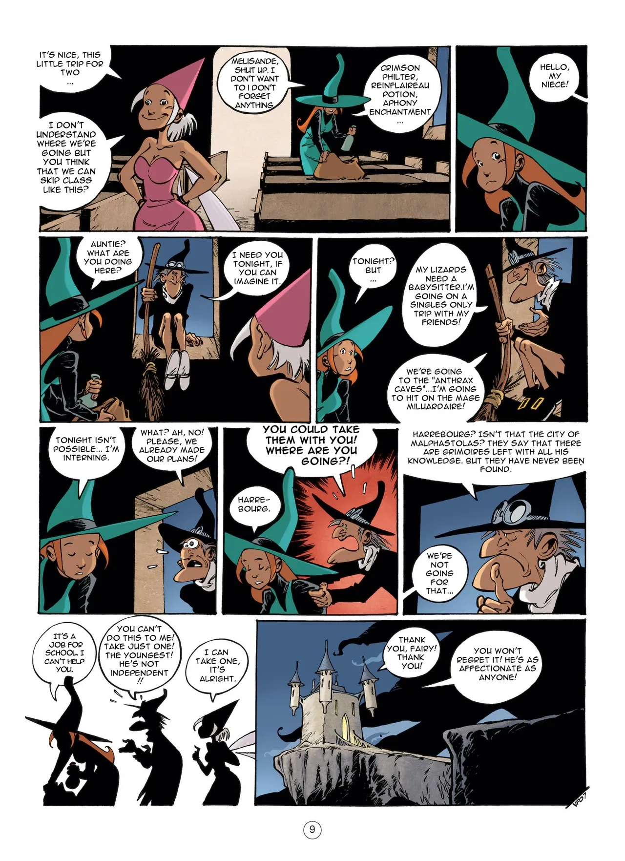 Mélusine #24 - Gilson & Clarke - The Ghost Town, 2016 page 9 full