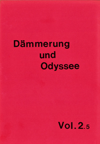 [Dairoku Risei no Nekko no Kai / The Sixth Root of Reason Association (Various)] Dämmerung Und Odyssee Vol. 2.5 - Twilight Wandering (1982) cover