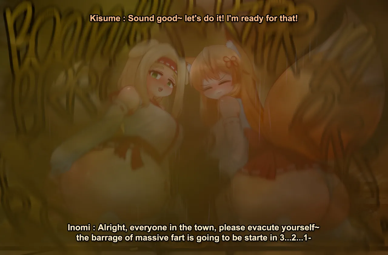 Dog girl & Fox girl page 8 full