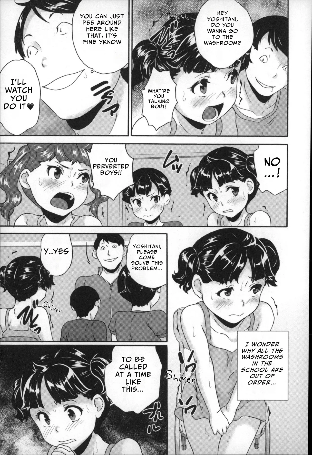 Zenra Omorashi Kyoushitsu | Naked Peeing Classroom page 10 full