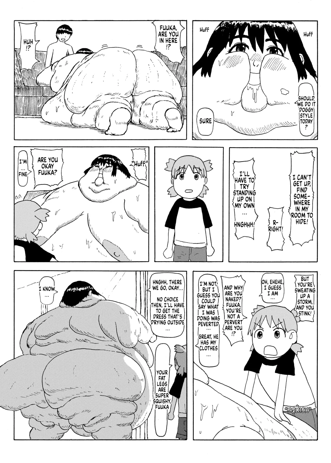 Fuuka, The girl who reeks of sweat page 8 full