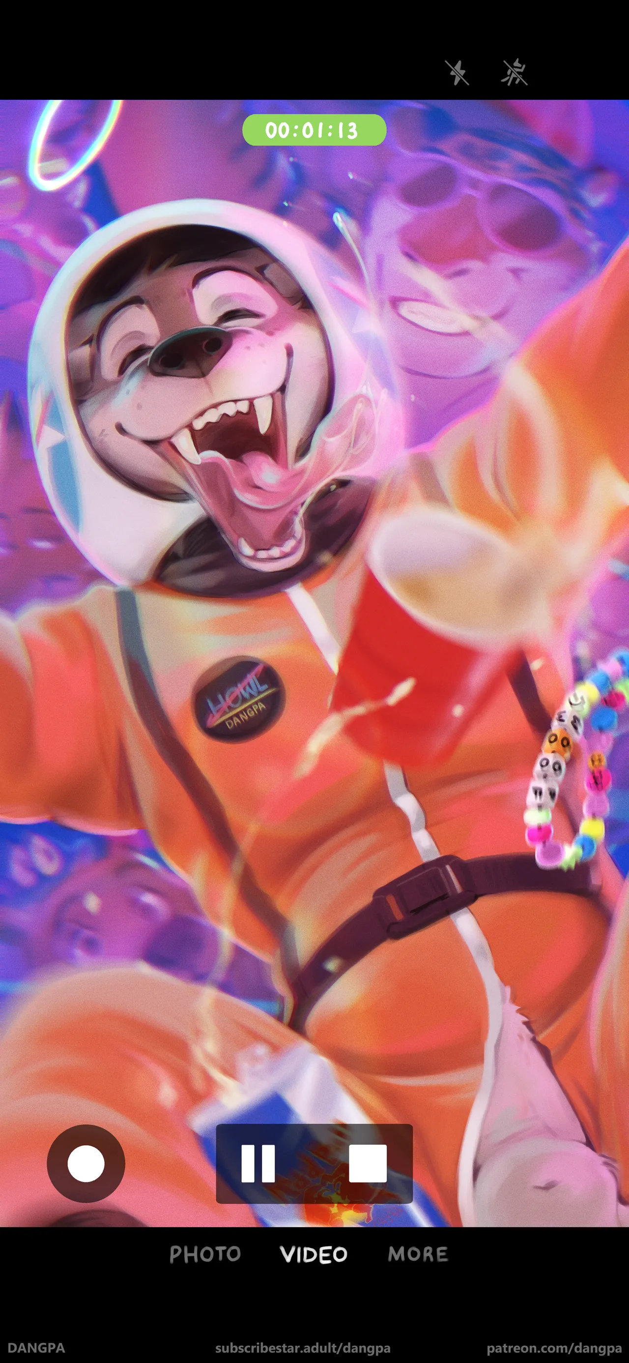 Space Wolf page 1 full