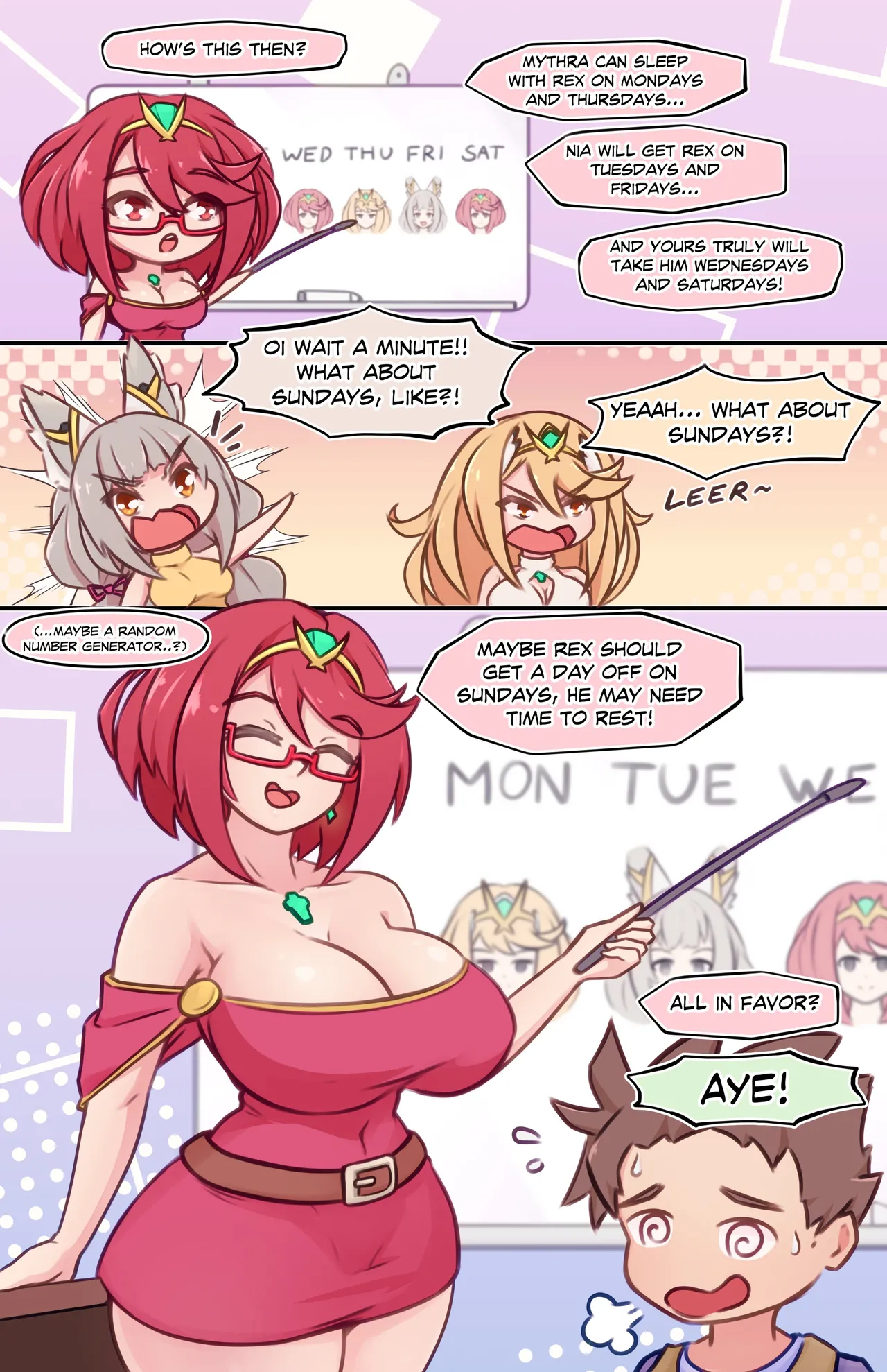 Xenoblade Mini-Comic page 1 full