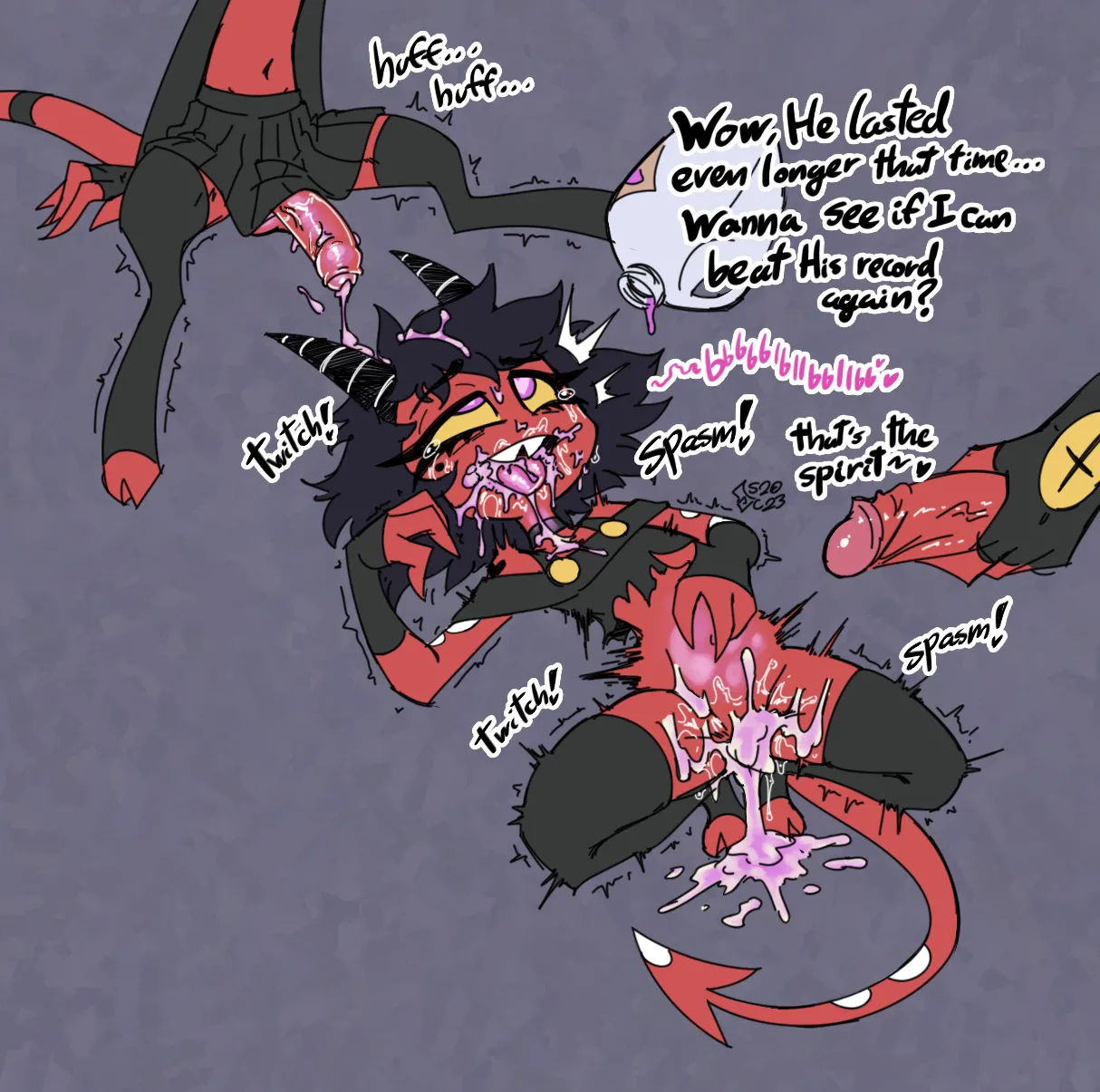 Getting what he Wants & Blitzo's Experiments page 6 full