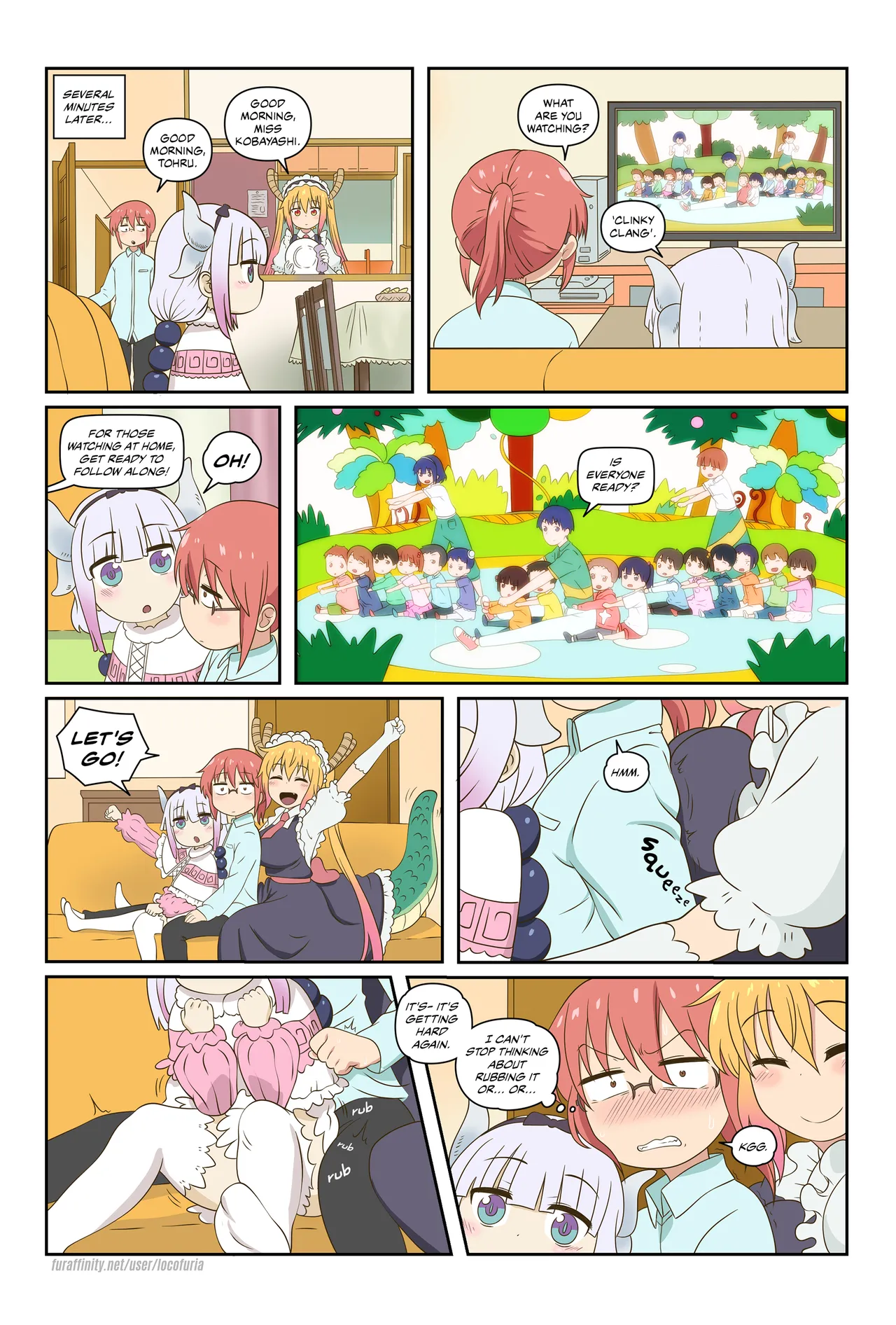 Carnal Test - Kobayashi-san-chi no Maid Dragon page 12 full