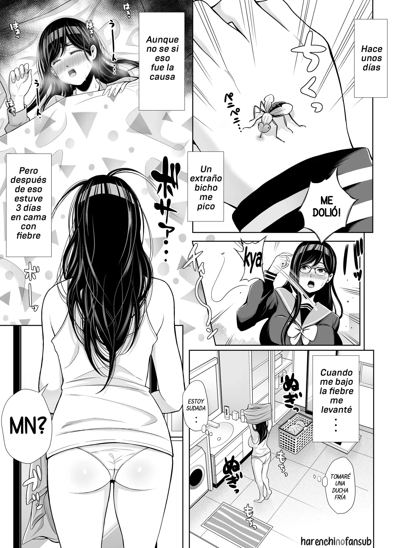 Kyuu ni Chinpo ga Haetekita Mitsuki-san ga Class no Yankee Onna ni Hamemakuru Hanashi|De pronto la Verga de Mitsuki-san Crece y viola a la Chica Yankee de su Clase page 7 full