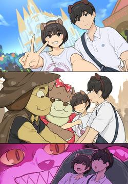 Meruhen kirakira deto no nochi ni otagai motome au dake no honki sekkusu suru tsuitachi