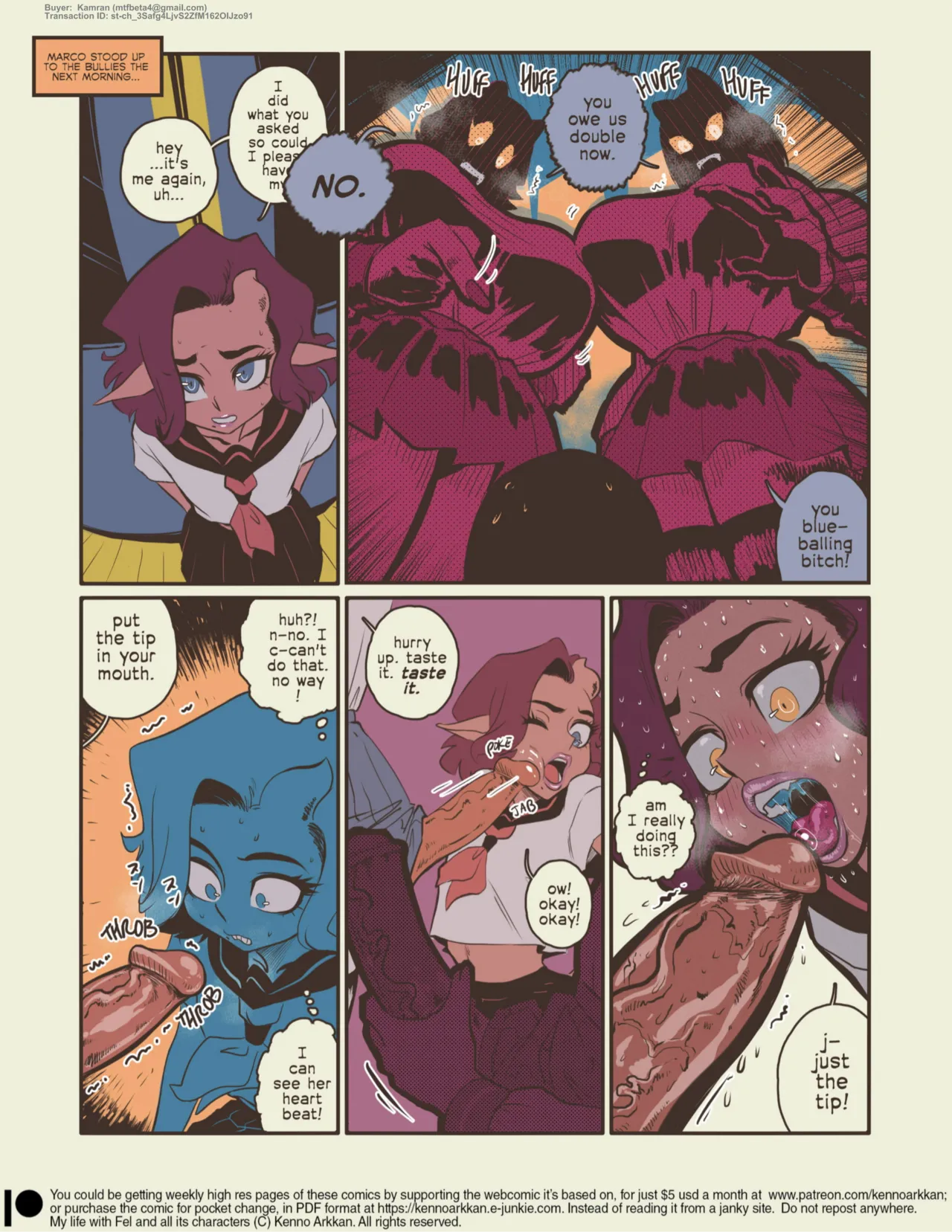 MizaruSketch The F-train​ page 11 full