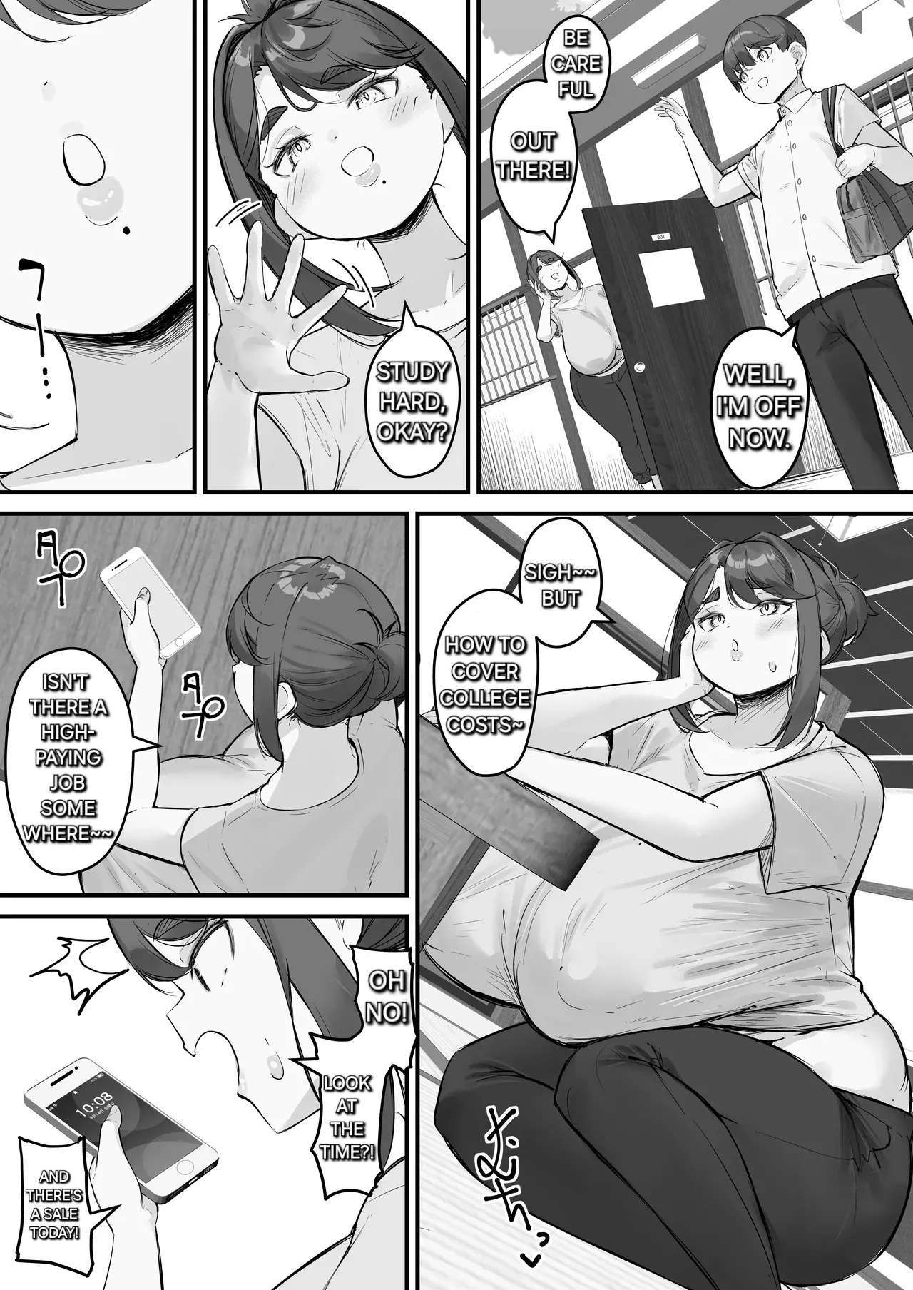 The Busty Mom with Long, Sagging Breasts Gets Seduced by a Playboy – Part 1 page 7 full