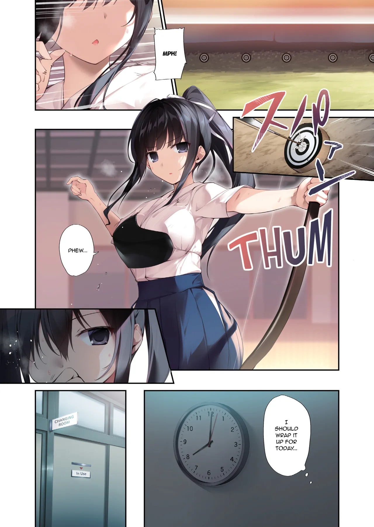 Pure Slut Miko Senpai 2 -Harem Summer- page 11 full