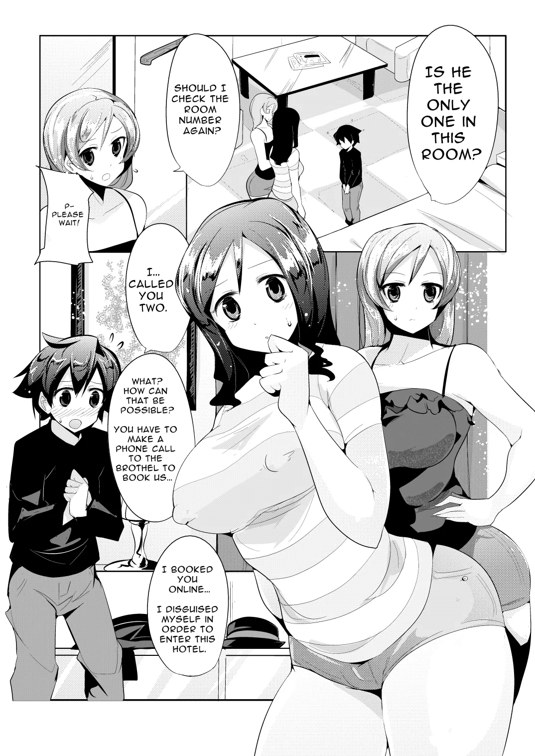 Hajimete no Haitatsu | My First Escorts page 2 full