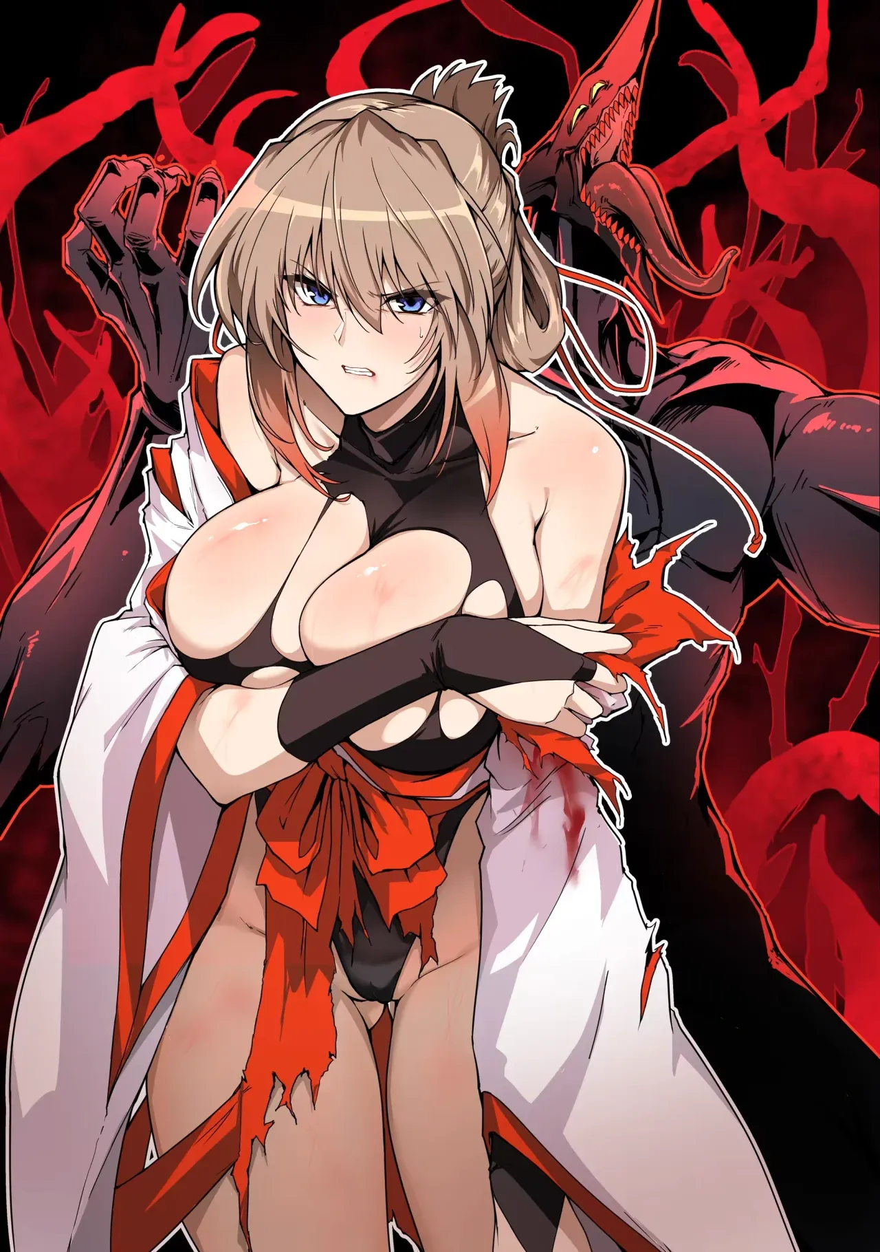 Hama no Miko Ingoku ni Otsu 2｜La Sacerdotisa Exorcista Cae en el Infierno de la Lujuria 2 page 3 full