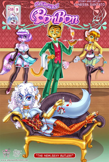 [VanessaSan] Pleasure BonBon - Chapter 3: The New, Sexy Butler [English] cover