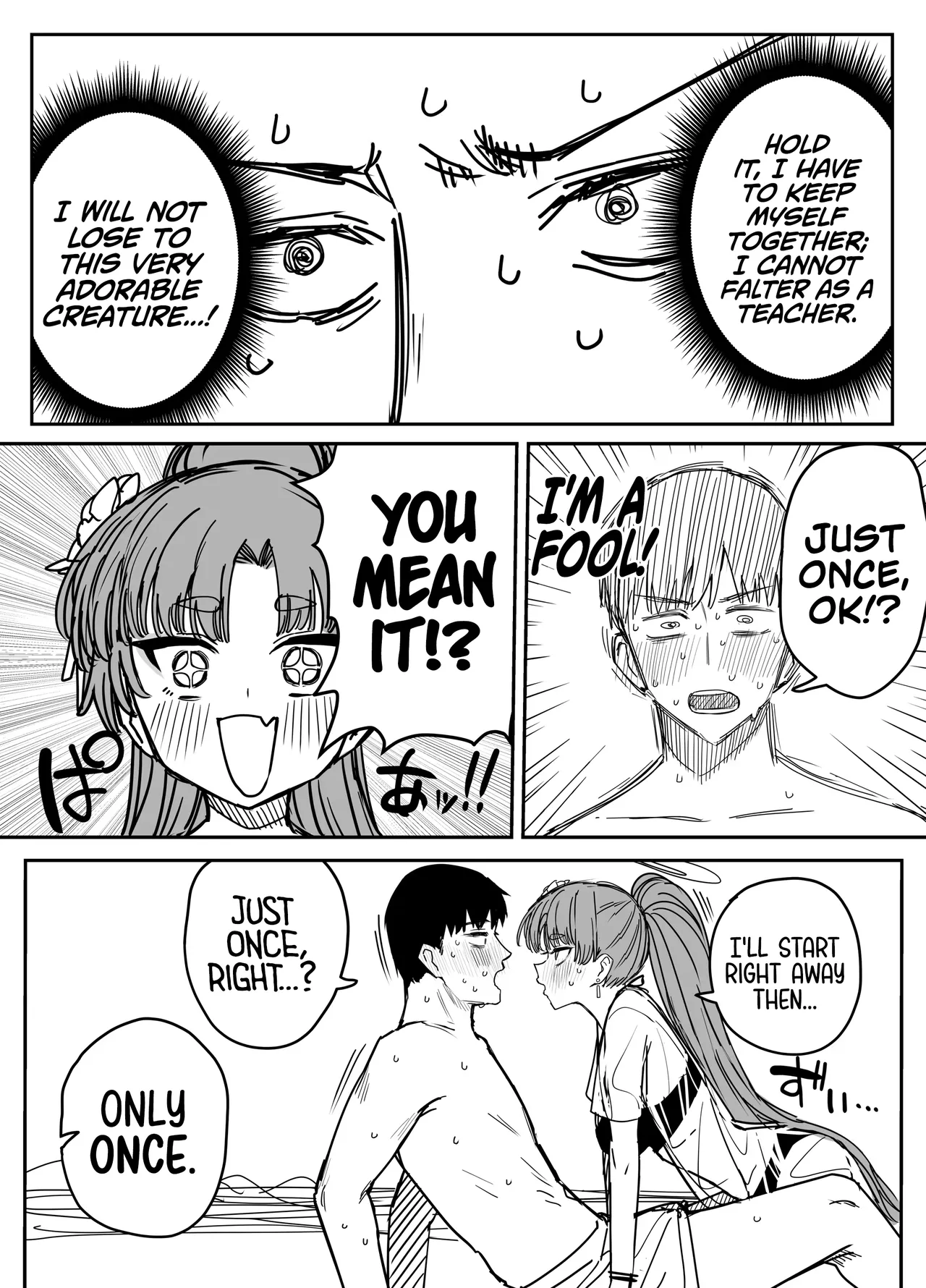 Zenryoku! Kadenokouji  |  Don't hold back! Miss Kadenokouji page 6 full