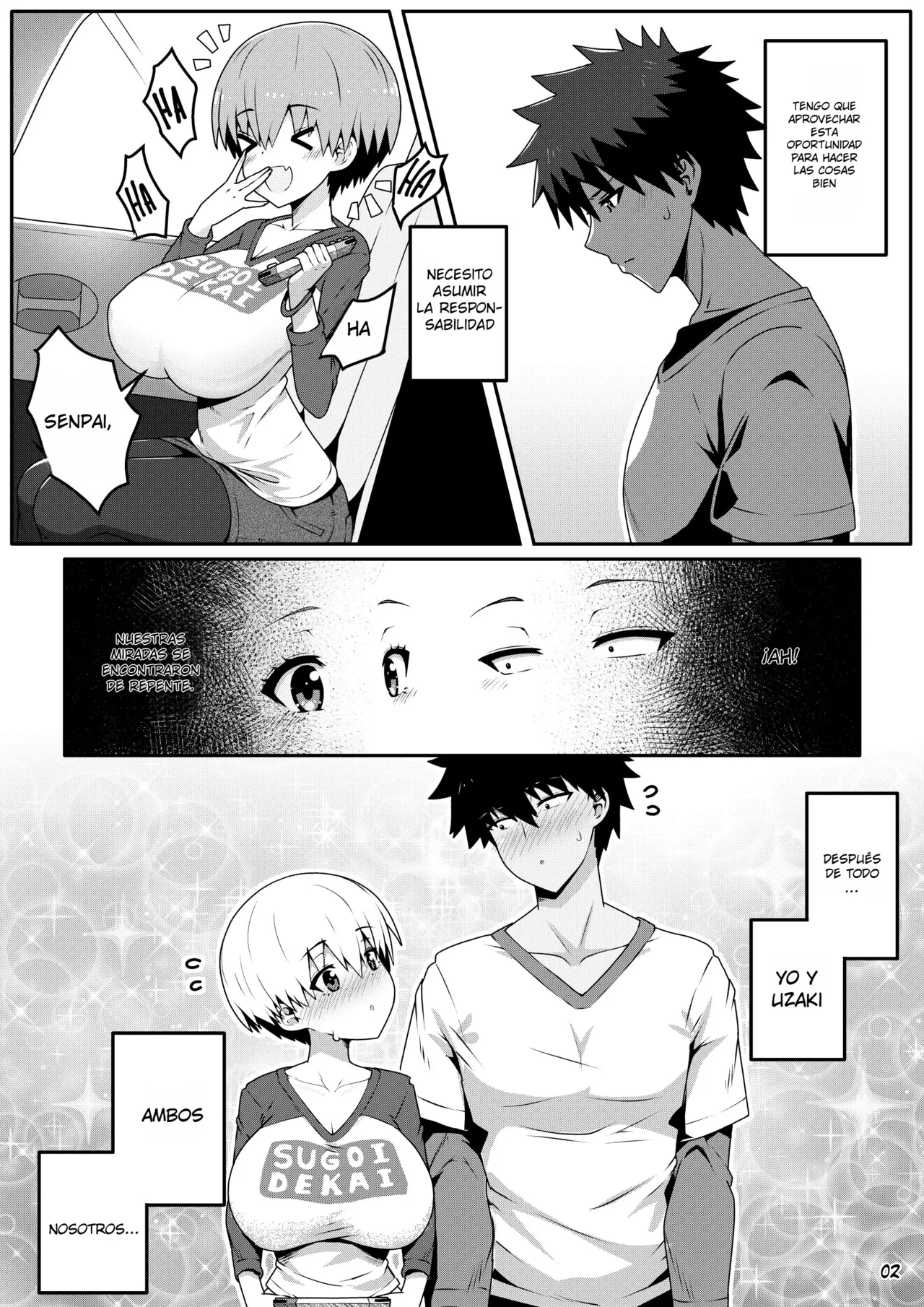 Uzaki-chan no Kizuna o Fukameru Kyuuka｜Uzaki-chan y Vacaciones para Estrechar Lazos page 4 full