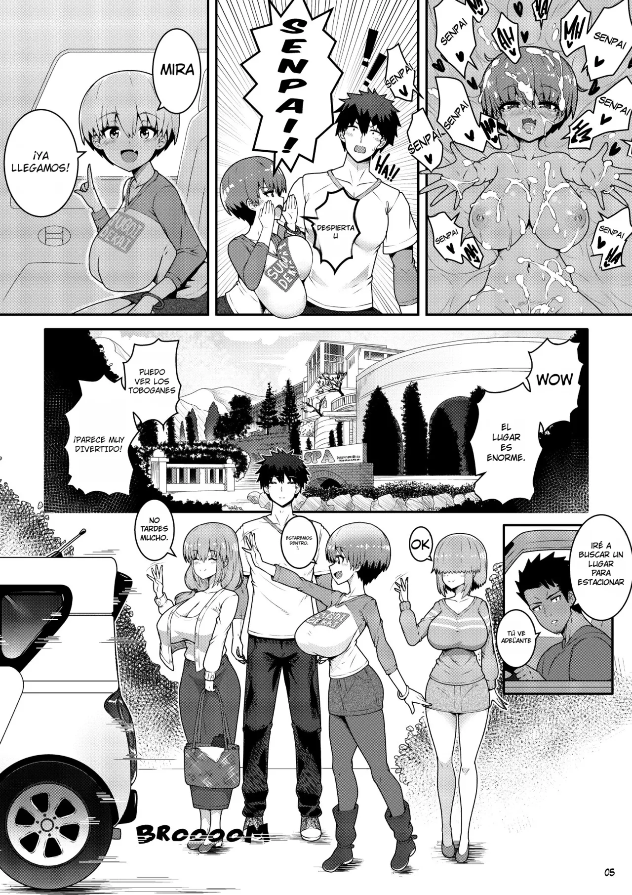 Uzaki-chan no Kizuna o Fukameru Kyuuka｜Uzaki-chan y Vacaciones para Estrechar Lazos page 7 full