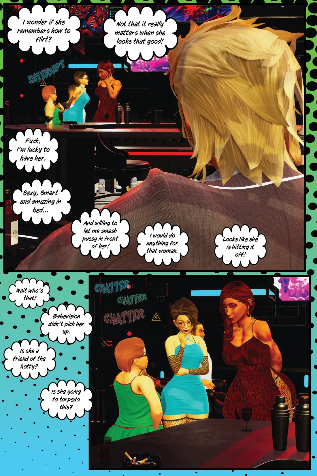 Fummunity Comix: Double Couple Trouble Free Version page 11 full