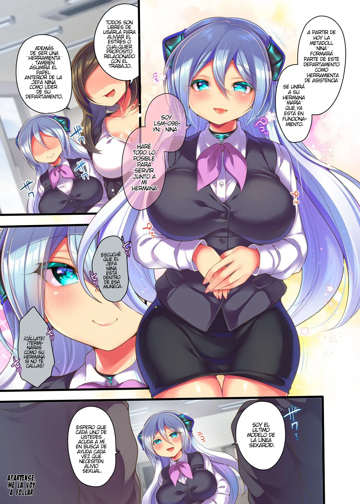 Metadoll NINA Ver.2.0 ~Elite Shain ga Sexaroid Gitai de Zecchou Kuppuku~ page 8 full