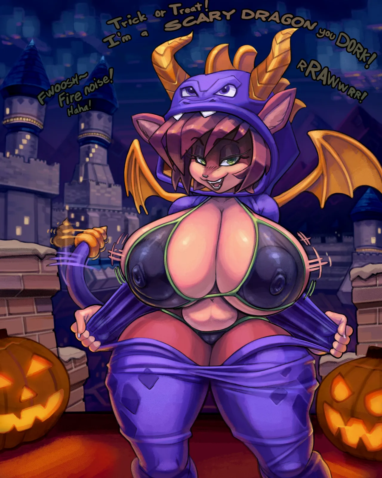 Elora The Dragon-Faun page 1 full