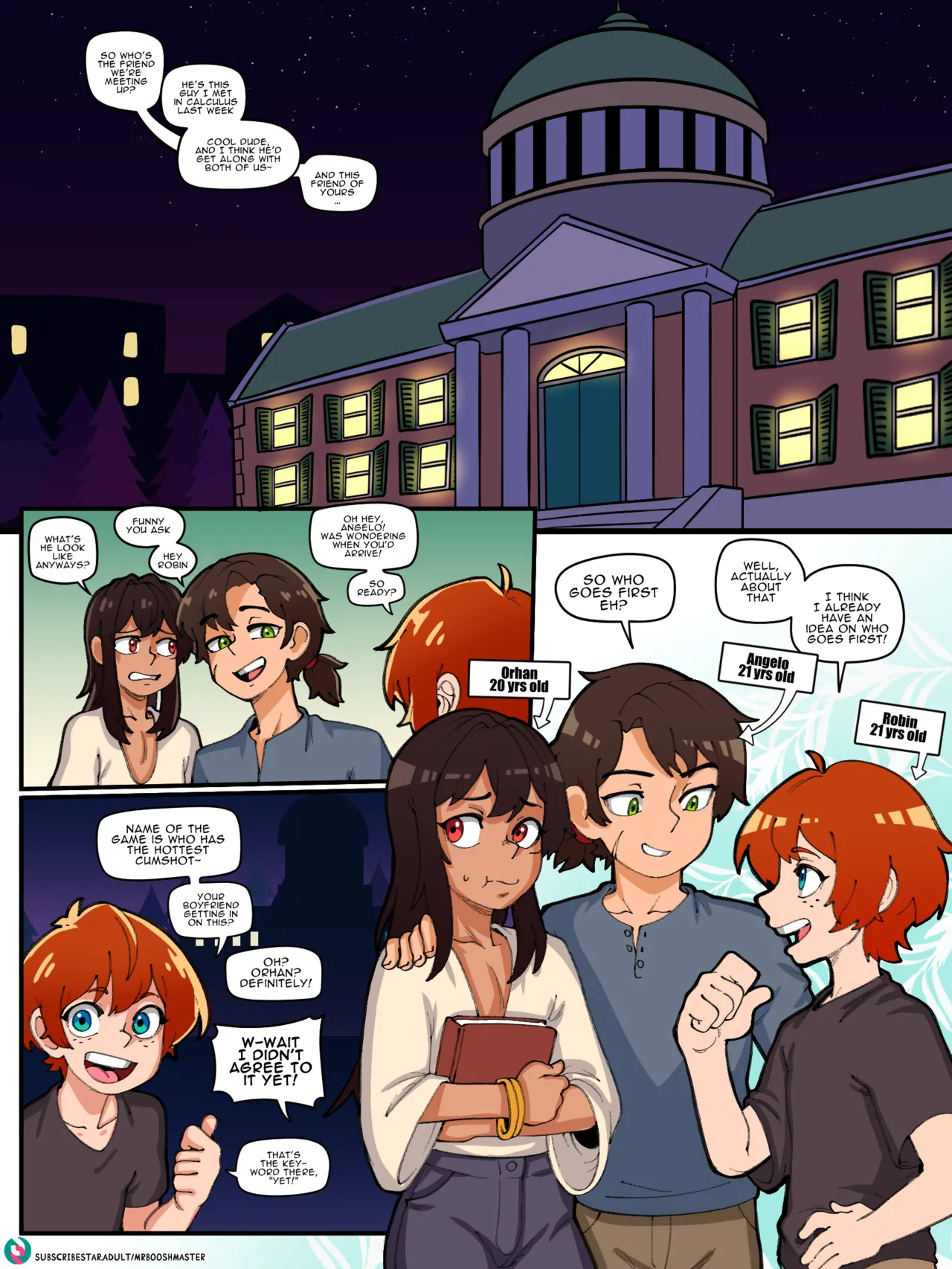 Guys Night: Neapolitan page 1 full