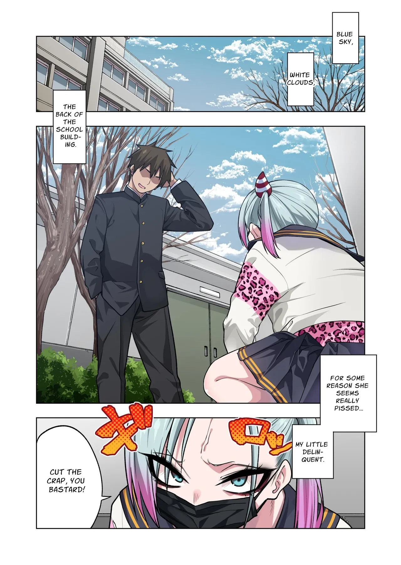 Tsuntsun Yankee-chan wa Yowayowa Chikubi o Ijireba Kekkou Nandemo Yarasete Kureru 3 | Prickly Delinquent Girl Will Let You Do Almost Anything If You Tease Her Sensitive Nipples 3 page 2 full