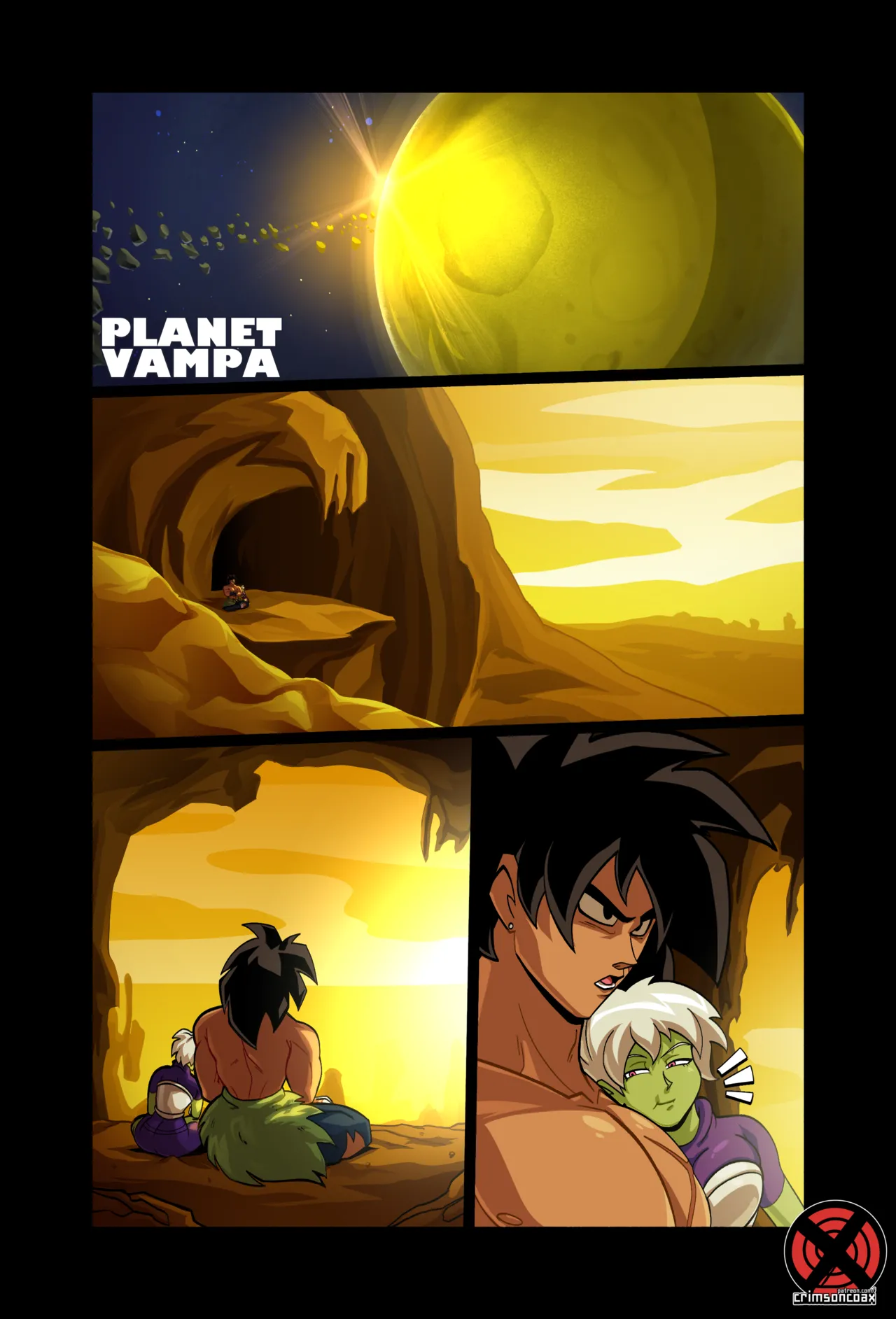 Broly and Cheelai page 2 full