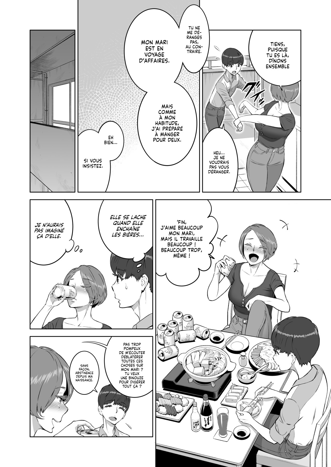 Hajimete no Hito wa Tonari no Hitozuma deshita | Ma Première Femme était la Femme Mariée d'à côté page 6 full
