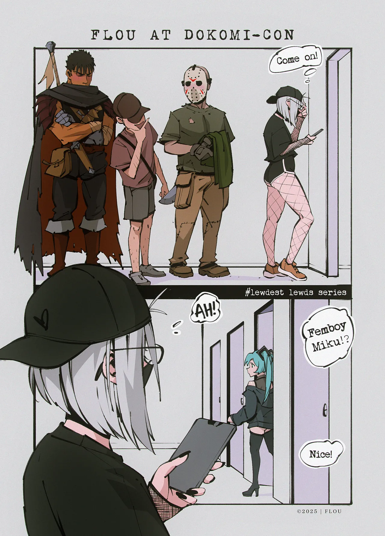 Flou at DOKOMI page 1 full