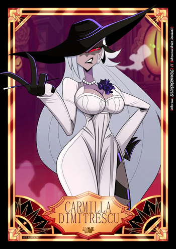 Gallery of  Carmilla Carmine (Hazbin Hotel) cover