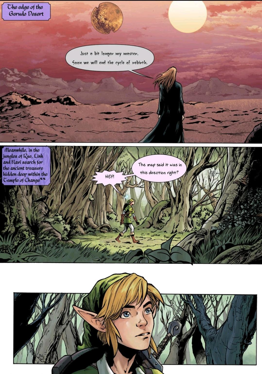 Hyrule's Hero by Sampleguy page 1 full