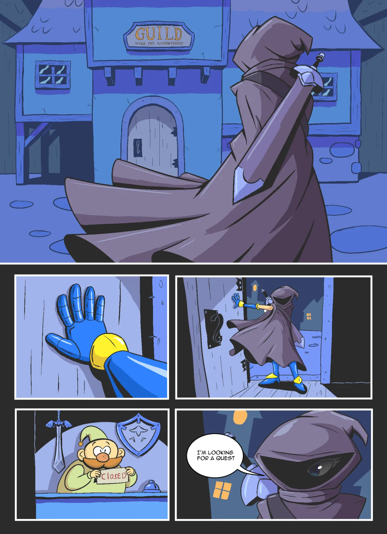 Booby Quest page 1 full