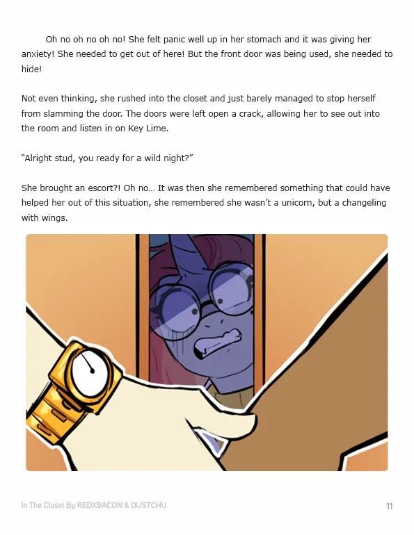 MLP: In The Closet by dastchu & redxbacon page 10 full