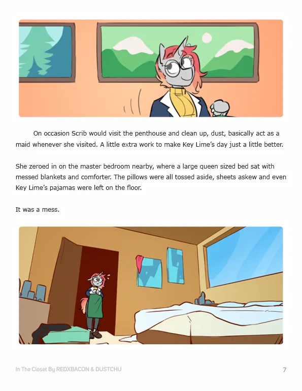 MLP: In The Closet by dastchu & redxbacon page 6 full