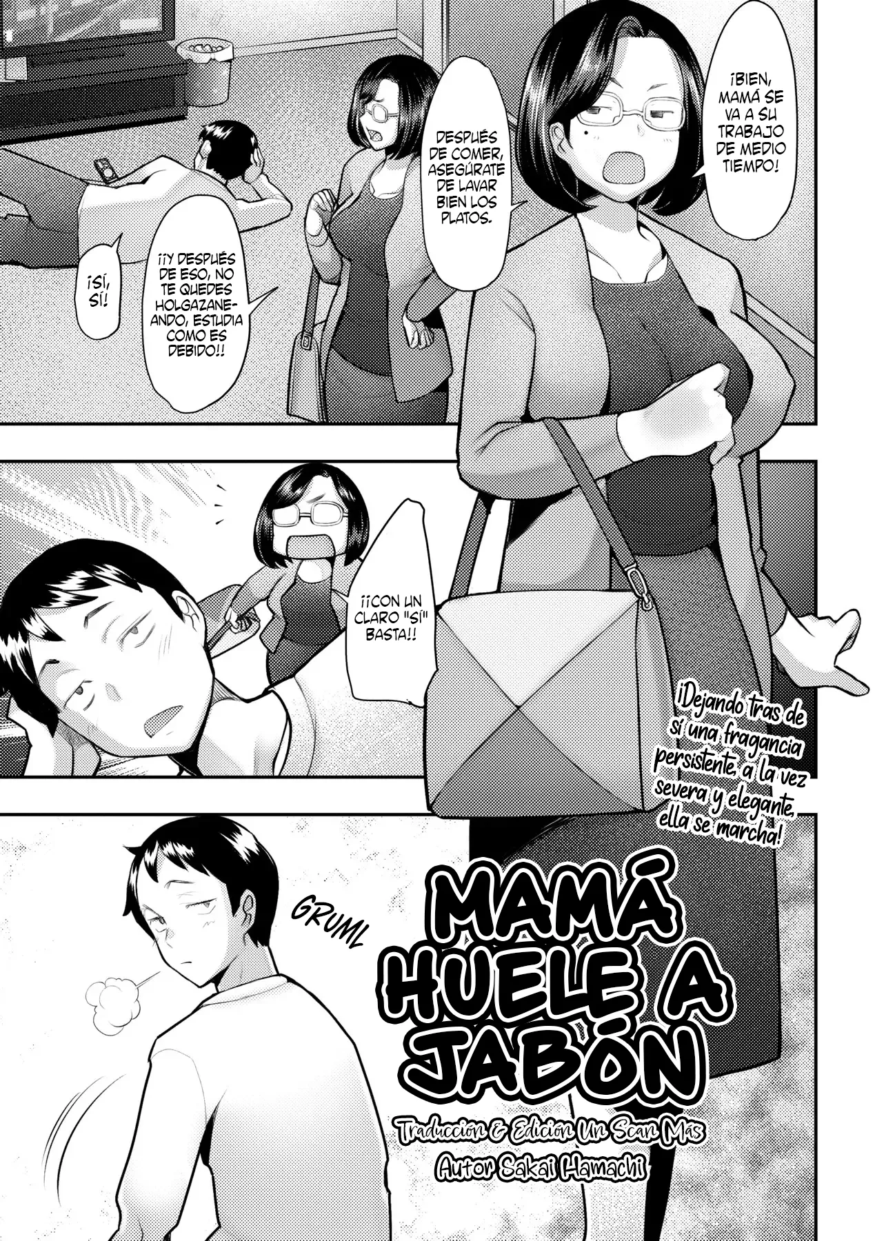 Okaasan Ha Soap No Nioi｜Mamá Huele a Jabón page 1 full