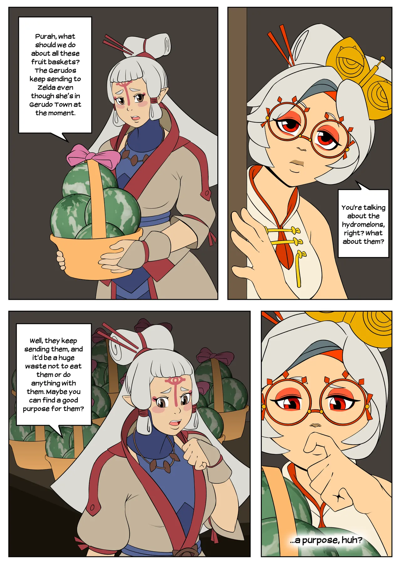 Sheikah's Ingenuity by anastimafilia page 1 full