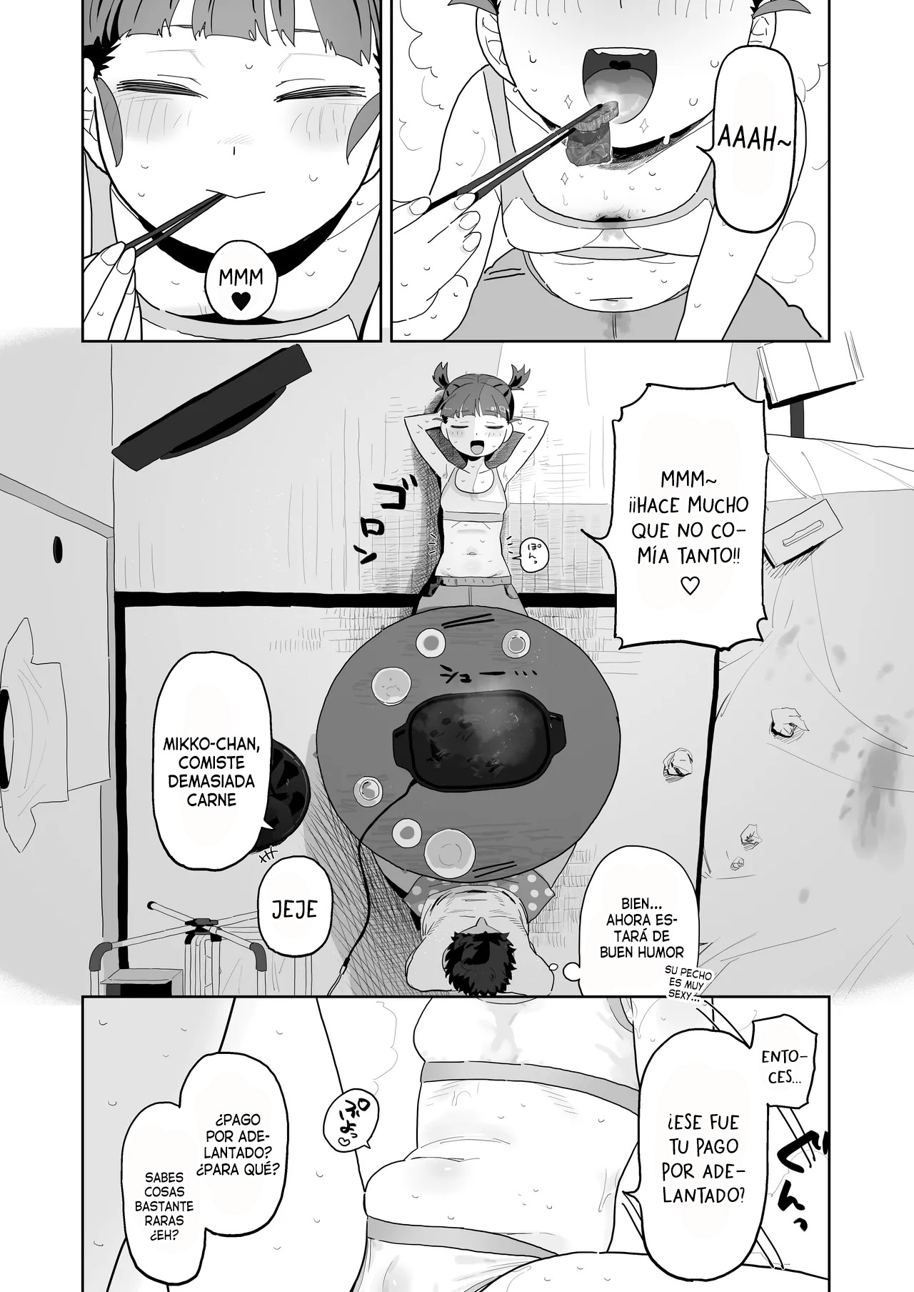 Mikko to Nete Kutte Yaru dake. - Con Mikko, Sólo es Dormir, Comer y Hacerlo. page 9 full