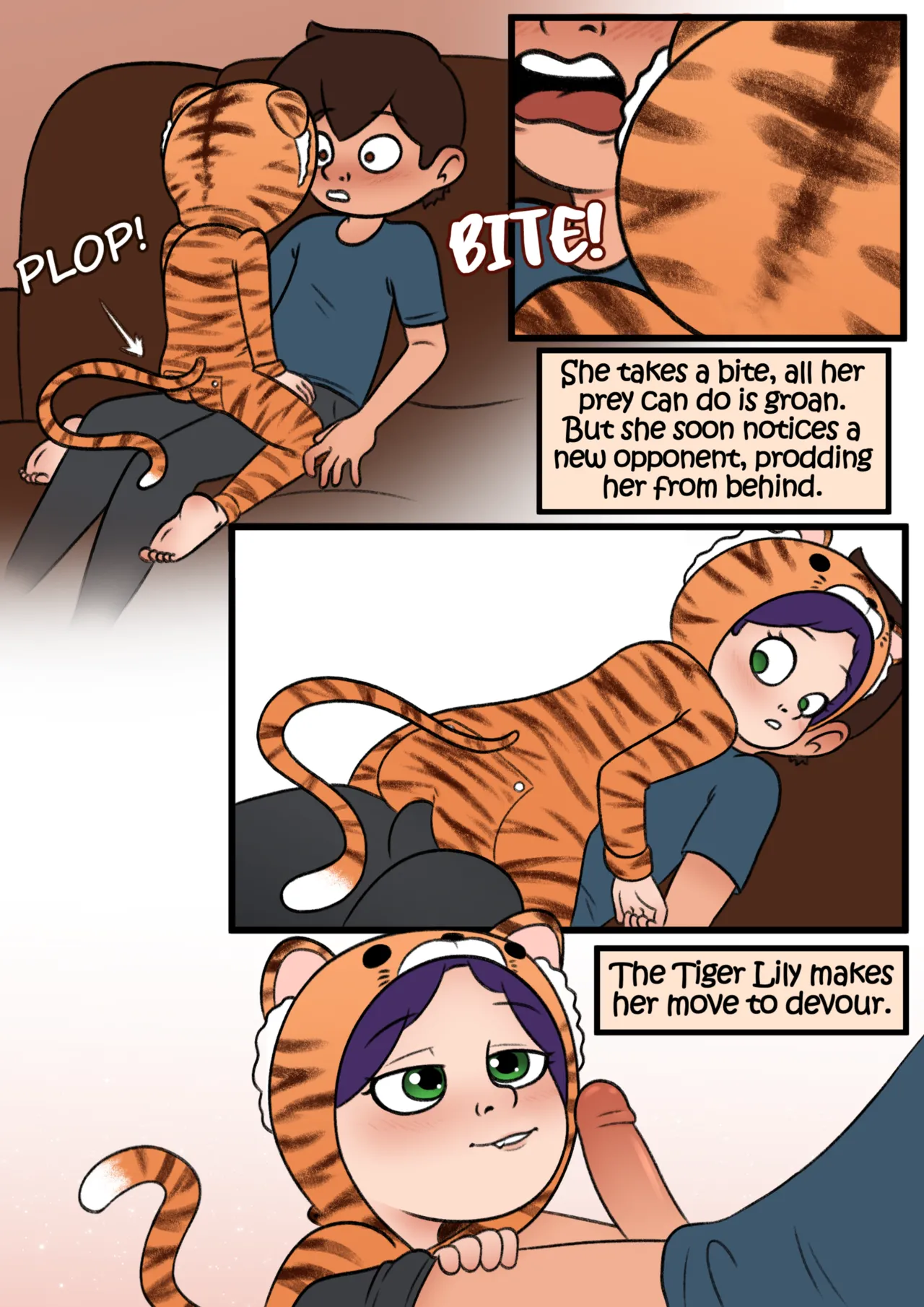 Tiger Lily and Her Tasty Prey page 3 full