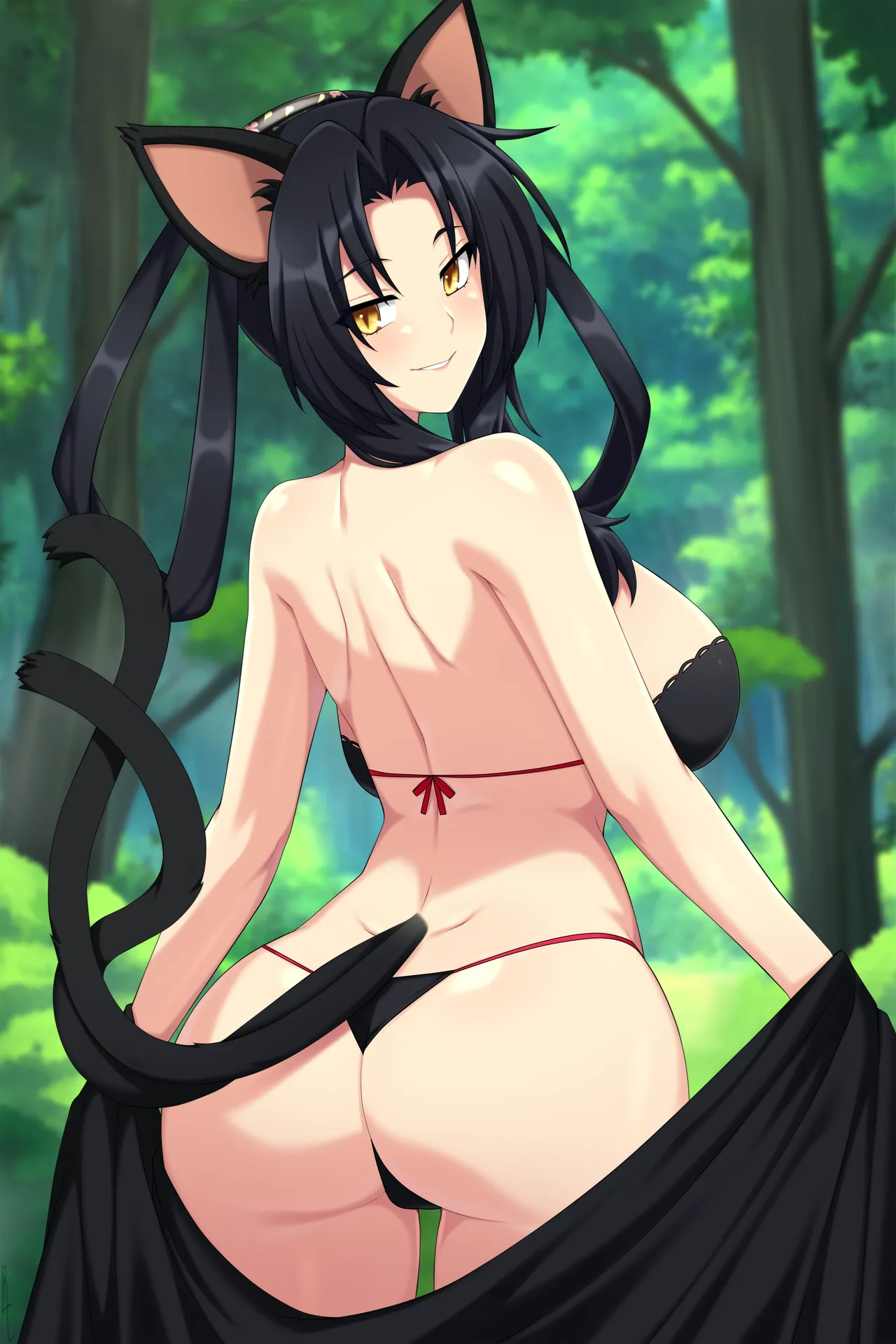 DxD July set 2025 - Kuroka, Ravel, Xenovia, Mittelt page 6 full