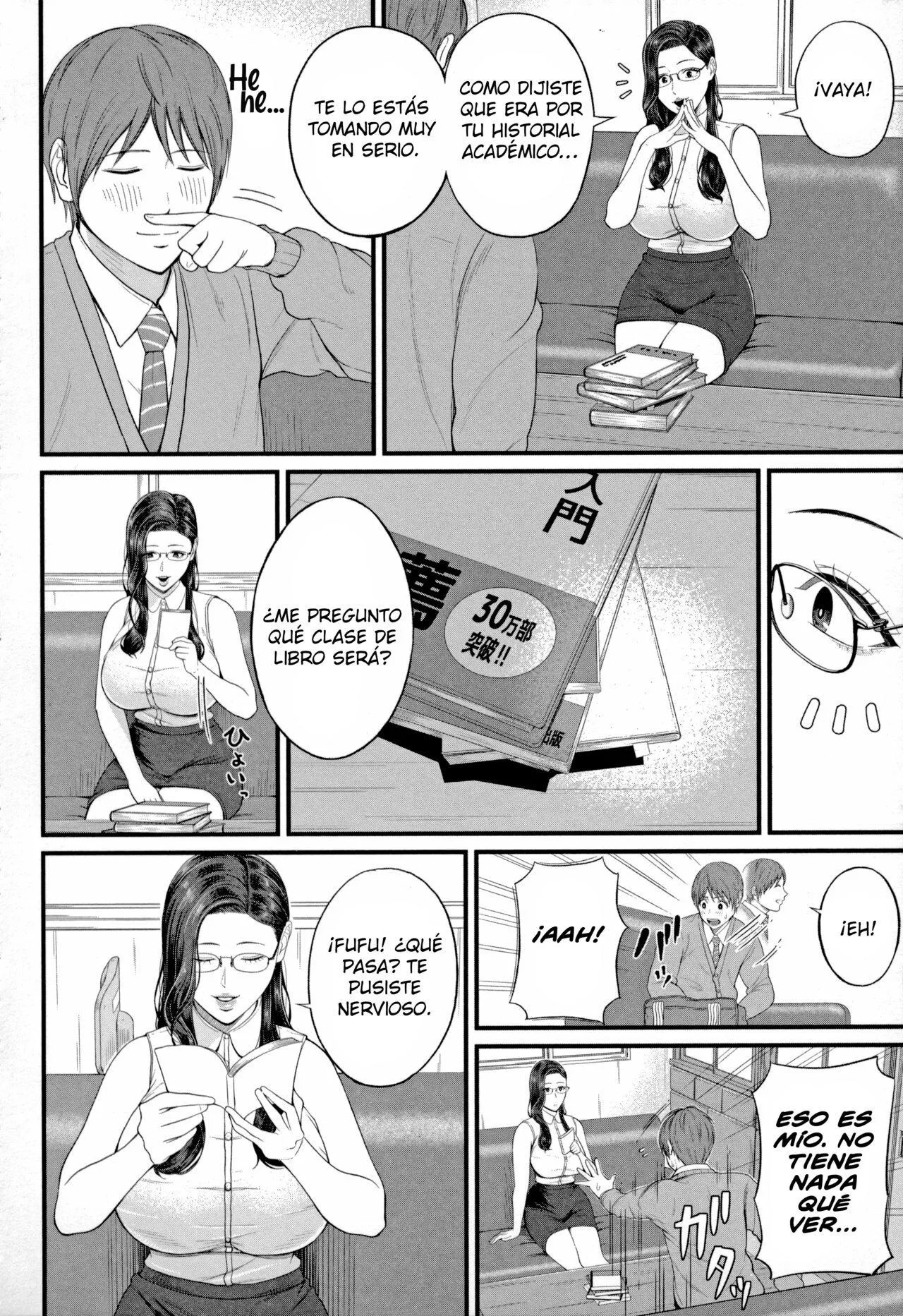 Inran Onna Kyoushi to Boku｜Mi Maestra Lasciva Y Yo page 8 full