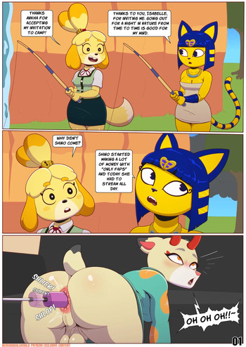 [Ike Marshall] The Camping (Animal Crossing) (Ongoing) cover